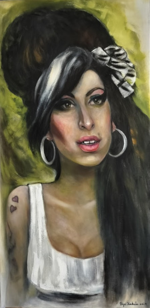 amy winehouse painting.