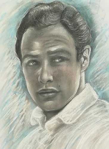 brando drawing.